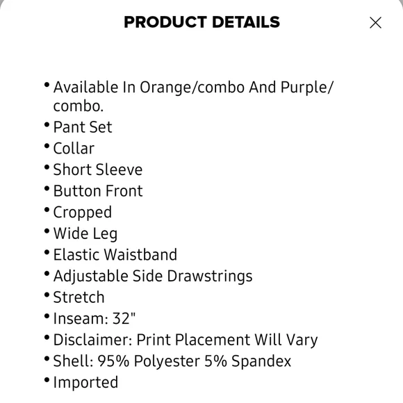 Fashion Nova Pants Set - Picture 3 of 3